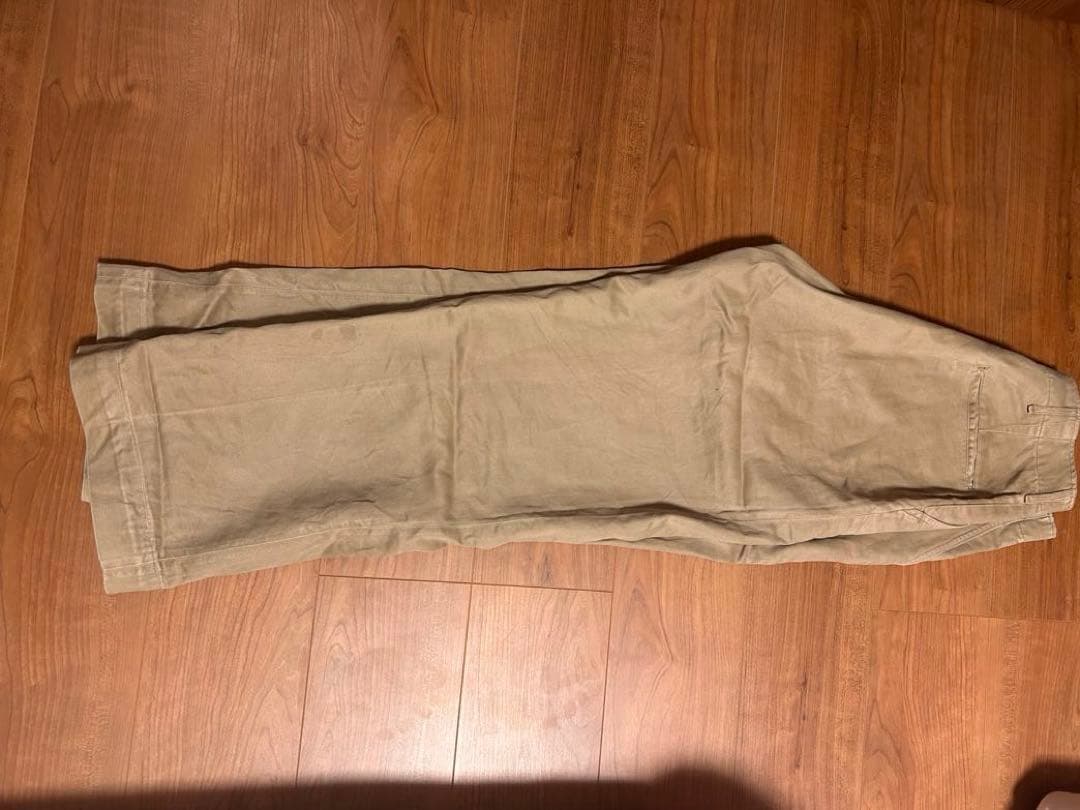 50s USA製US ARMY M-45 ベージュチノパン32×31ボタンフライ