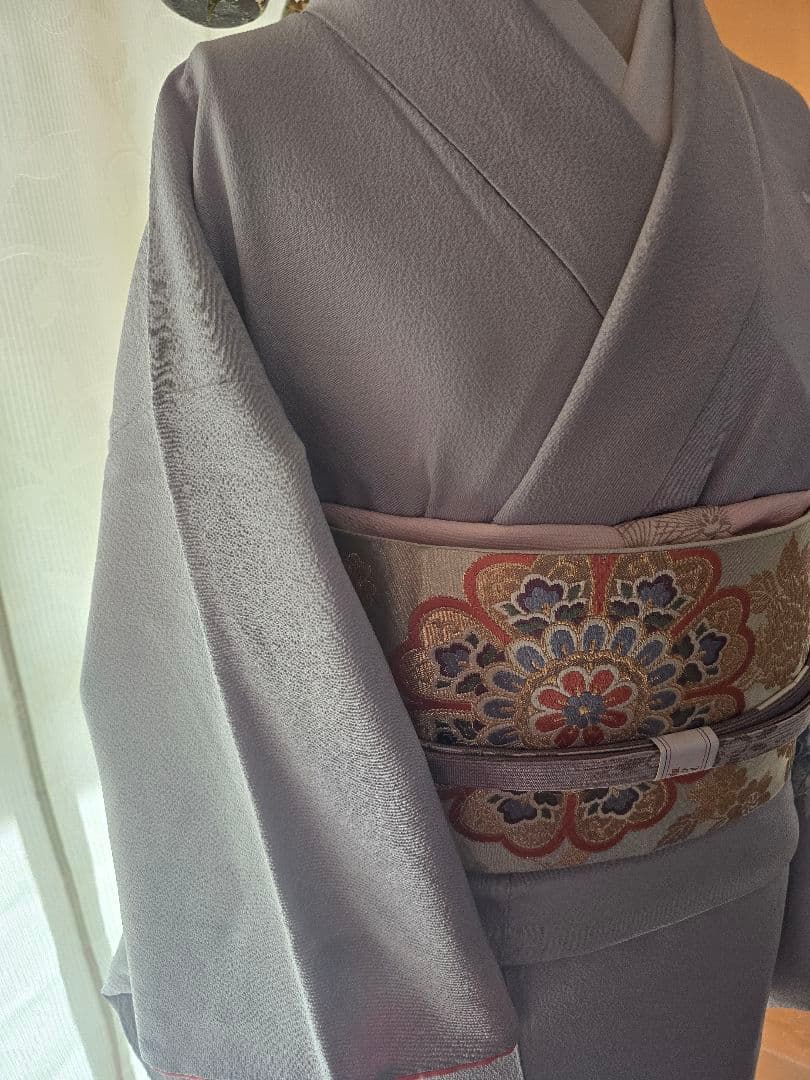 桐屋翠山工房 訪問着・付け下げ フルセット 薄紫