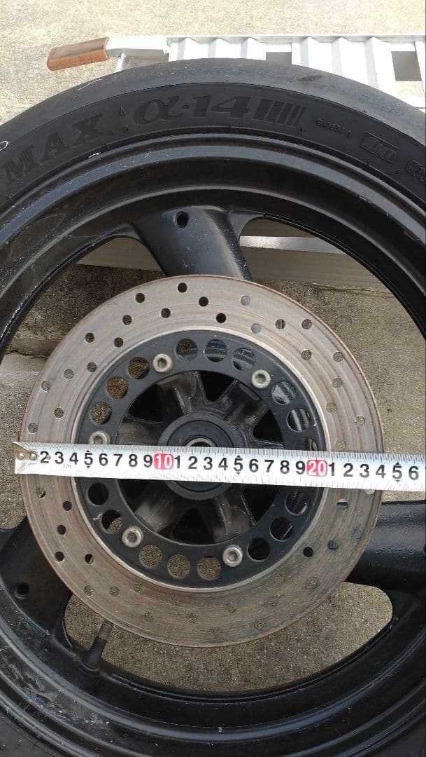 xjr40017インチ ホイール前後セット