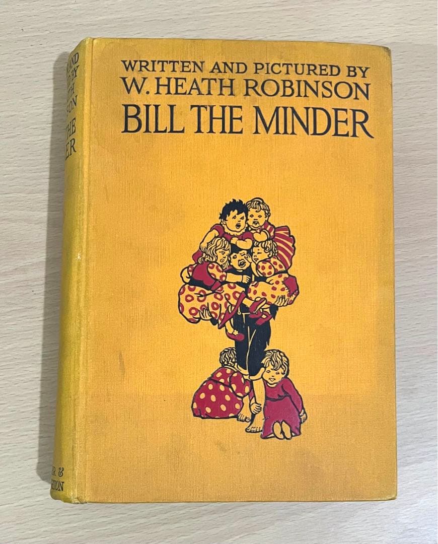 No.165 希少 アンティーク洋書 古書　ヒース ロビンソン