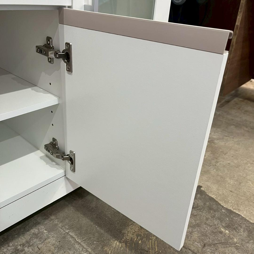 ニトリ キッチンボード フォルムN RE9090GWH レンジ台 食器棚