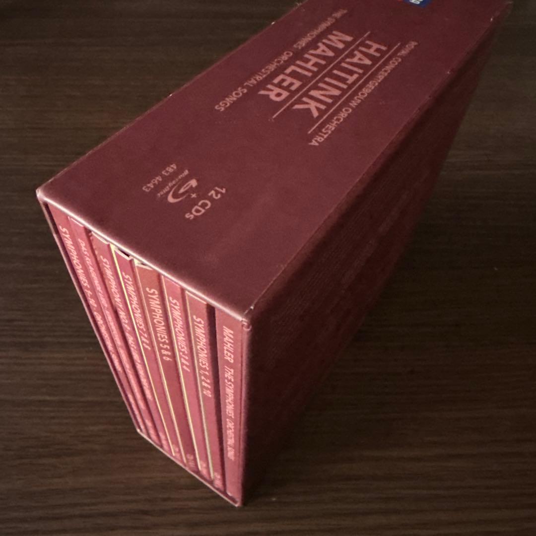 マーラー交響曲全曲/ハイティンク指揮コンセルトヘボウ 12CD,1BDA