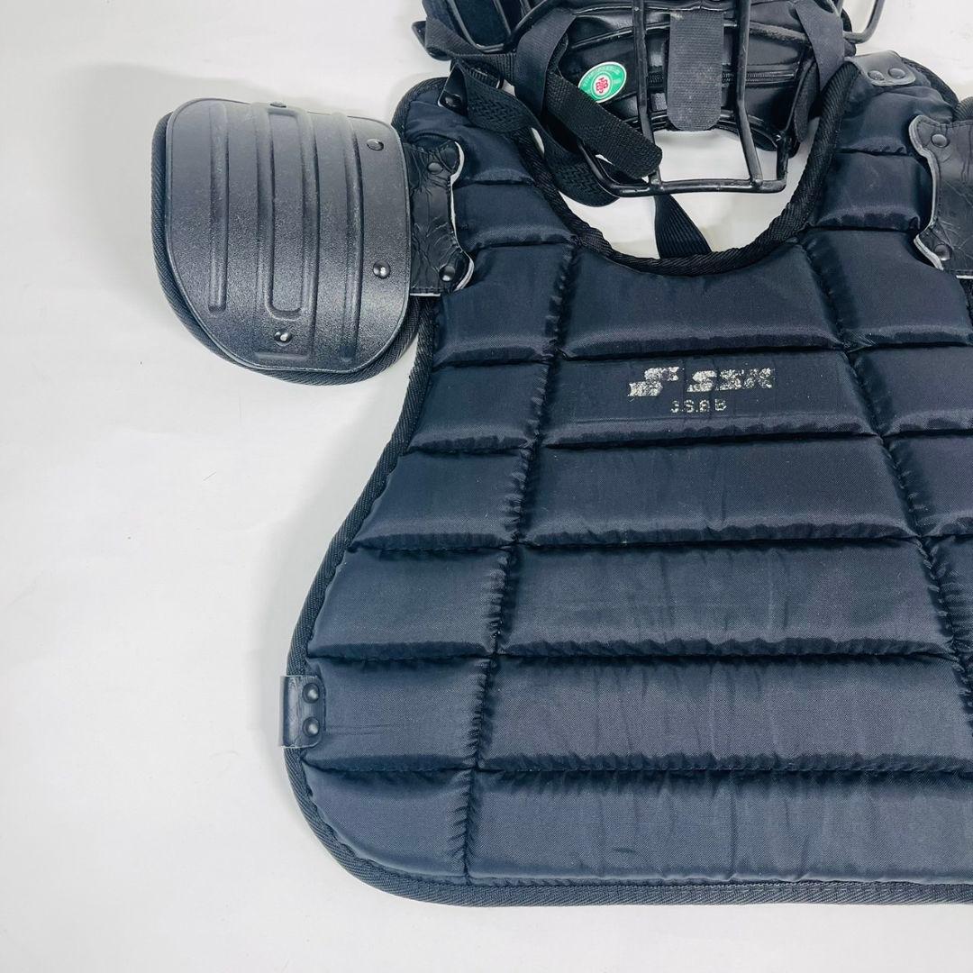 Mizuno キャッチャー 野球 防具セット ブラック