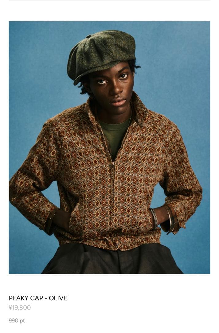 THE H.W.DOG キャスケット サイズ38