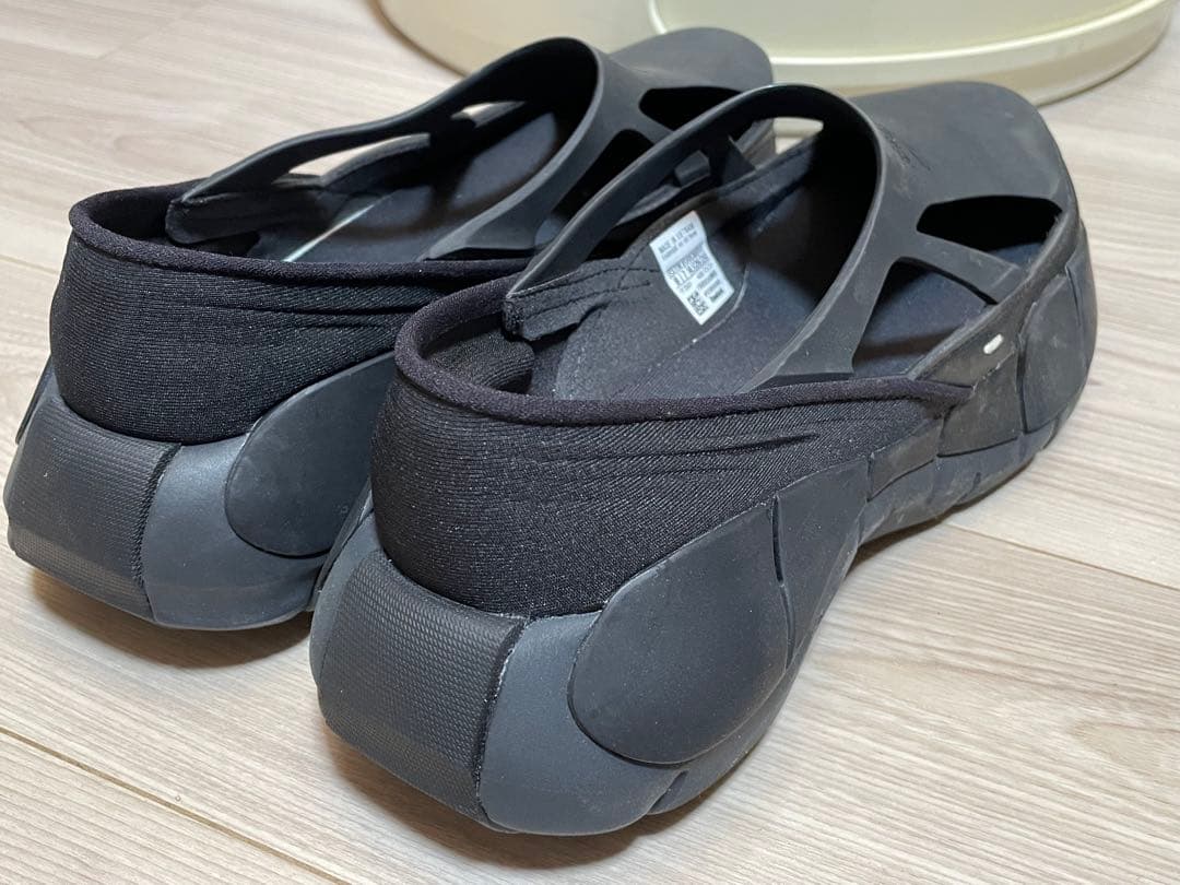 マルジェラ リーボック コラボ スリッポン サンダル ブラック26.0