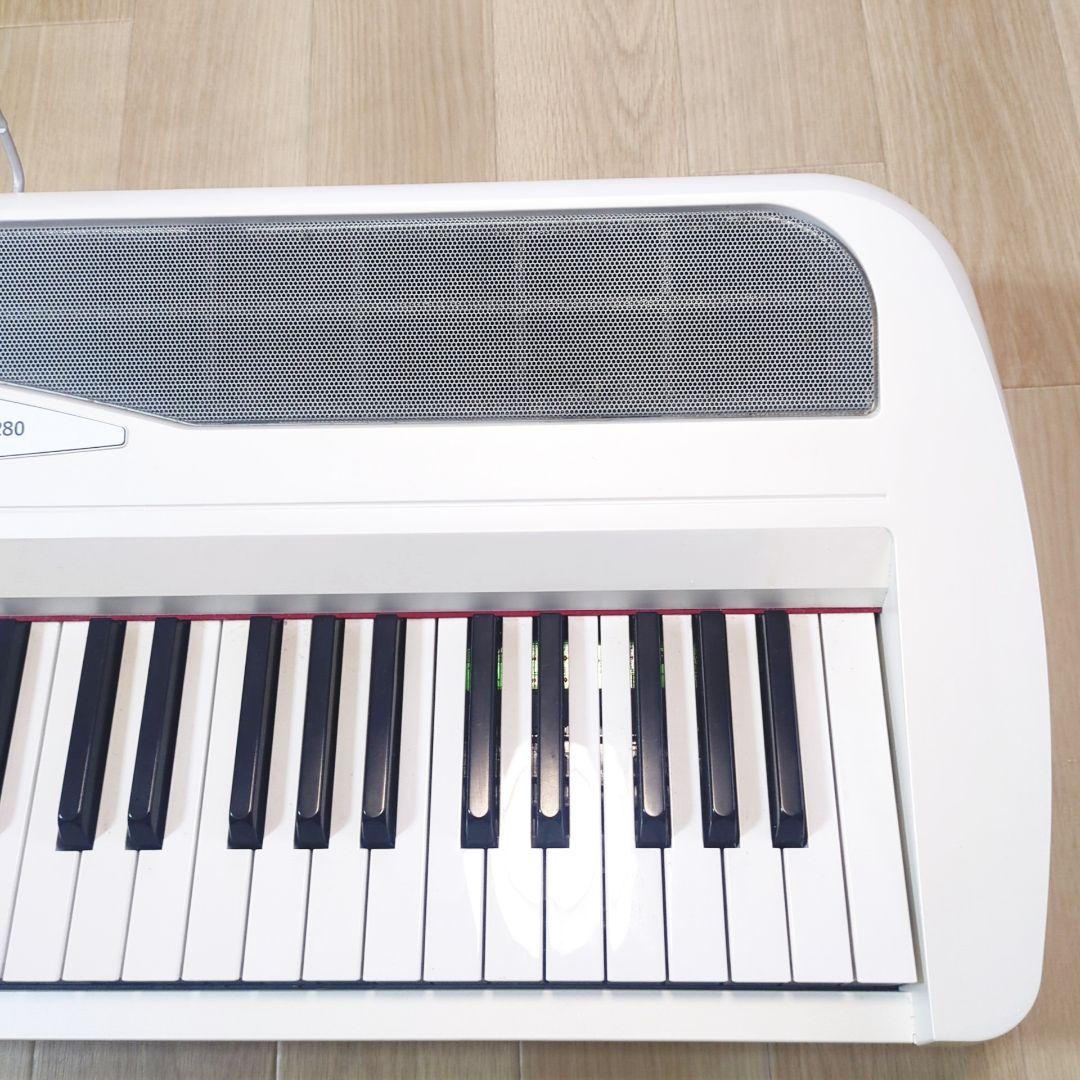 KORG SP-280-WH 電子ピアノ ホワイト 美品 88鍵盤 付属品多数