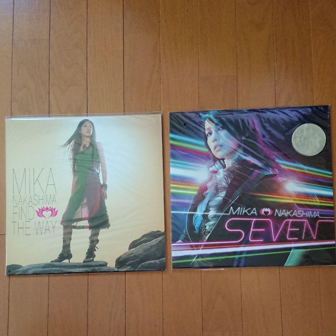 新品未開封‼️中島美嘉レコード2枚【FIND THE WAY】【SEVEN】