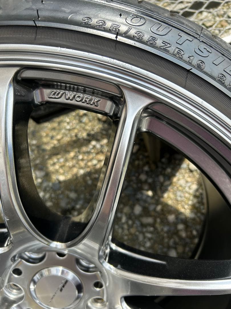 WORK EMOTION CR kiwami4本タイヤセット