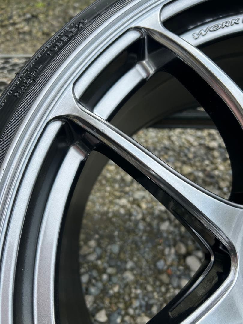 WORK EMOTION CR kiwami4本タイヤセット