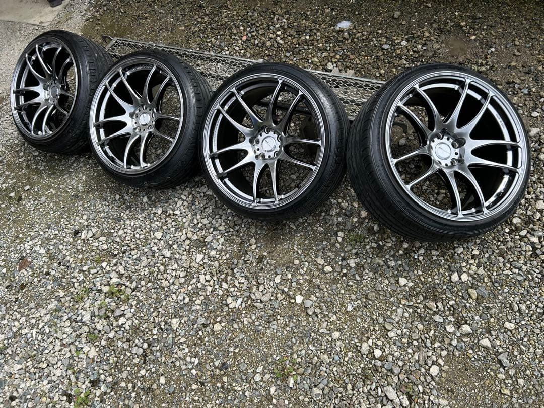 WORK EMOTION CR kiwami4本タイヤセット