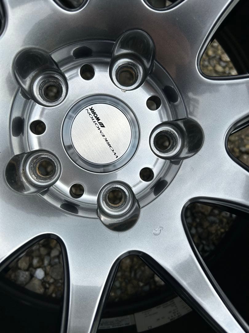 WORK EMOTION CR kiwami4本タイヤセット