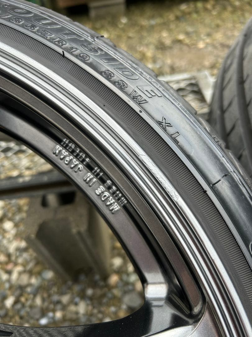 WORK EMOTION CR kiwami4本タイヤセット