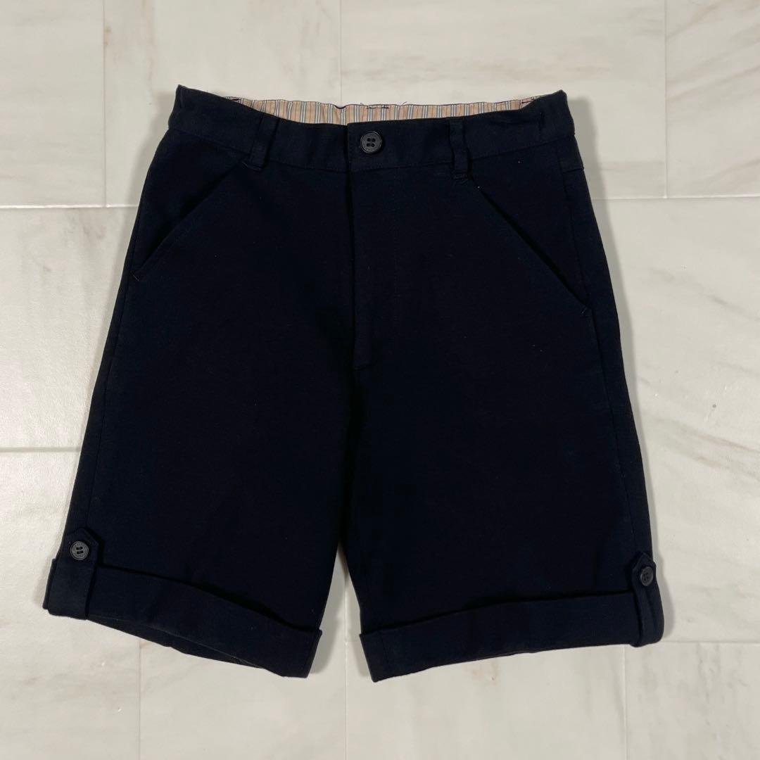 バーバリー フォーマルスーツ 120 卒園式 入学式 ブラック セレモニー 黒