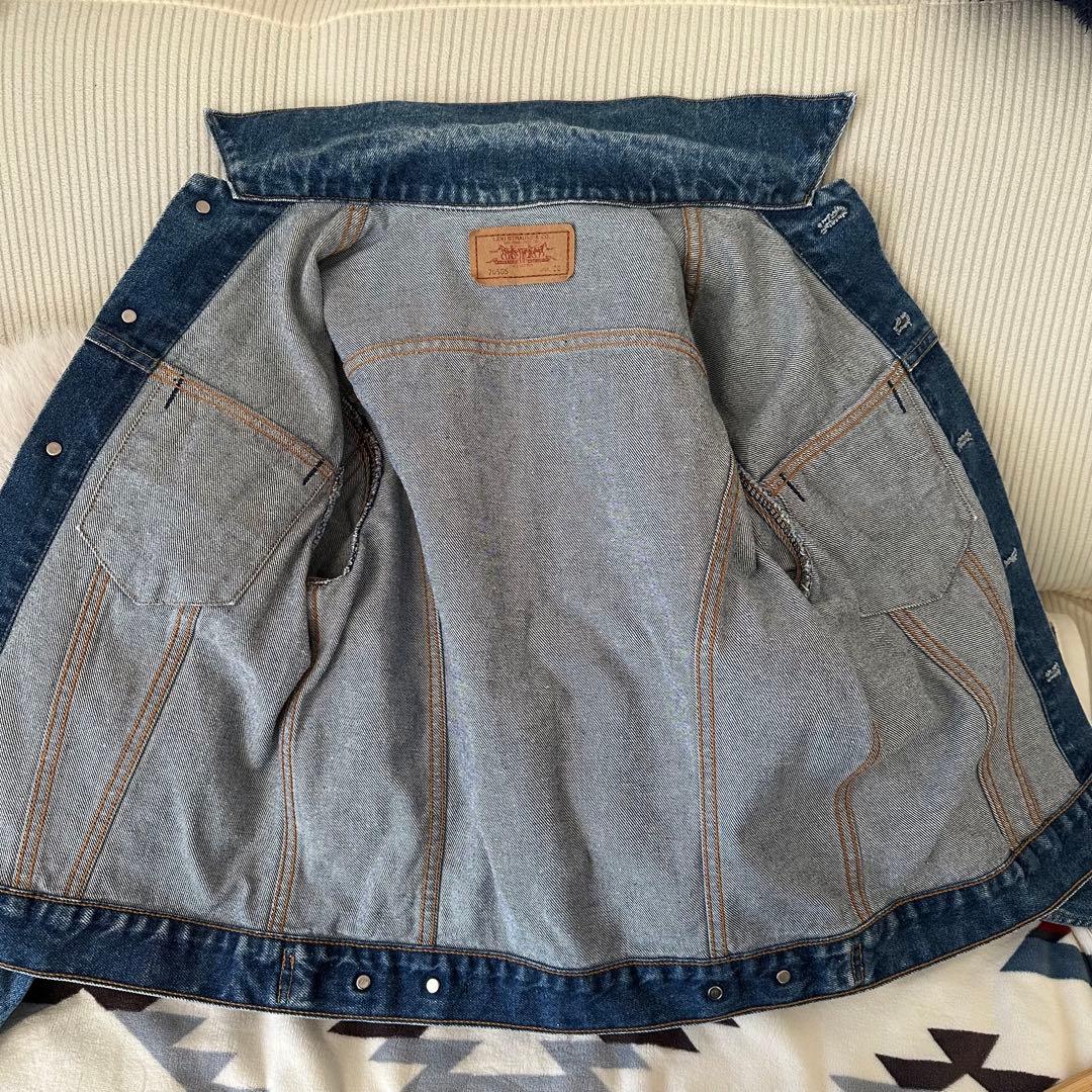 リーバイス 70505 デニムジャケット Gジャン 36 色落ち 雰囲気抜群