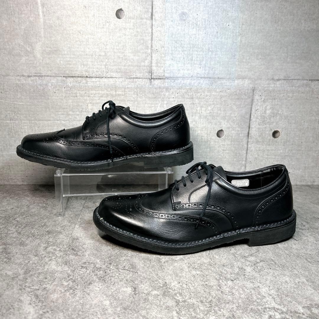 ほぼ新品【REGAL】ドレスシューズ/ウイングチップ/革靴/メダリオン/ビジネス