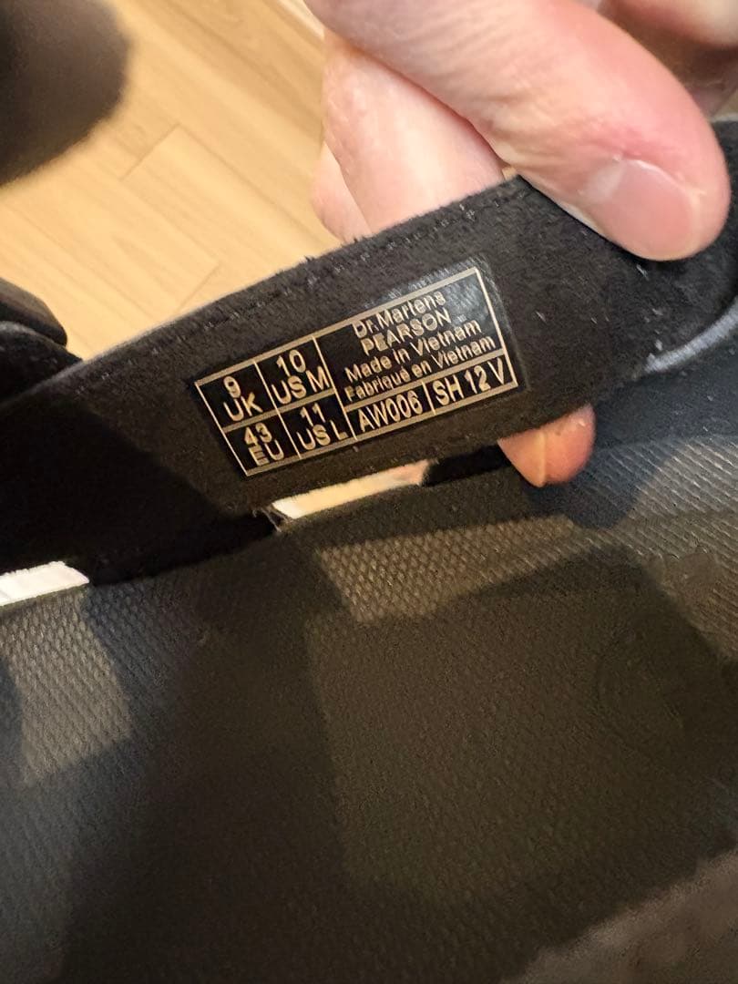 【新品未使用】ドクターマーチン　メンズサンダル　※箱無し