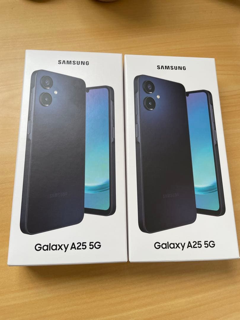 Samsung Galaxy A25 5G 本体（新品未使用・2台）