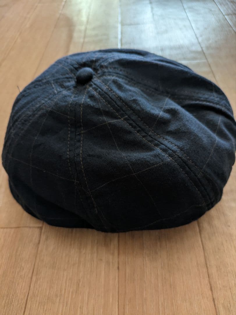 RRL ダークブルー コットン キャスケット