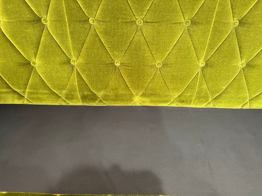 カリモク 60 ロビーチェア3シータ モケットグリーン