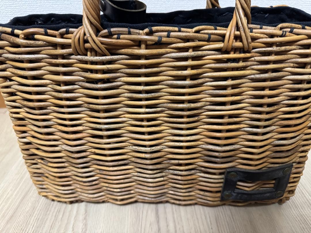 美品⭐︎エバゴス eb.a.gos かごバッグ ブライドルレザー