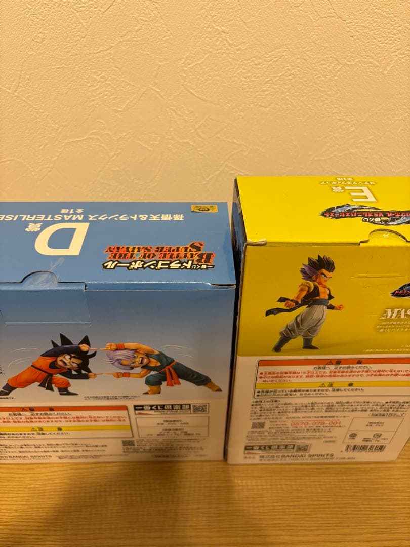 ドラゴンボール　一番くじ　D賞　孫悟天&トランクス　E賞　ゴテンクス