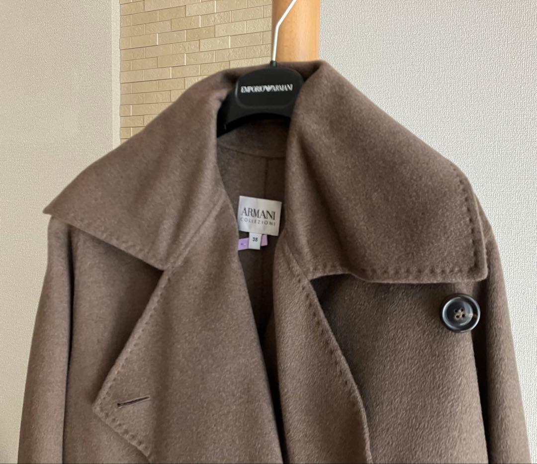 ARMANI COLLEZIONI アルマーニ ロングコート レディース