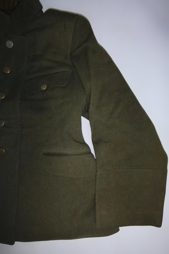 た*こ様 旧日本陸軍「将校用　九八式軍衣袴　制服上下」中古品