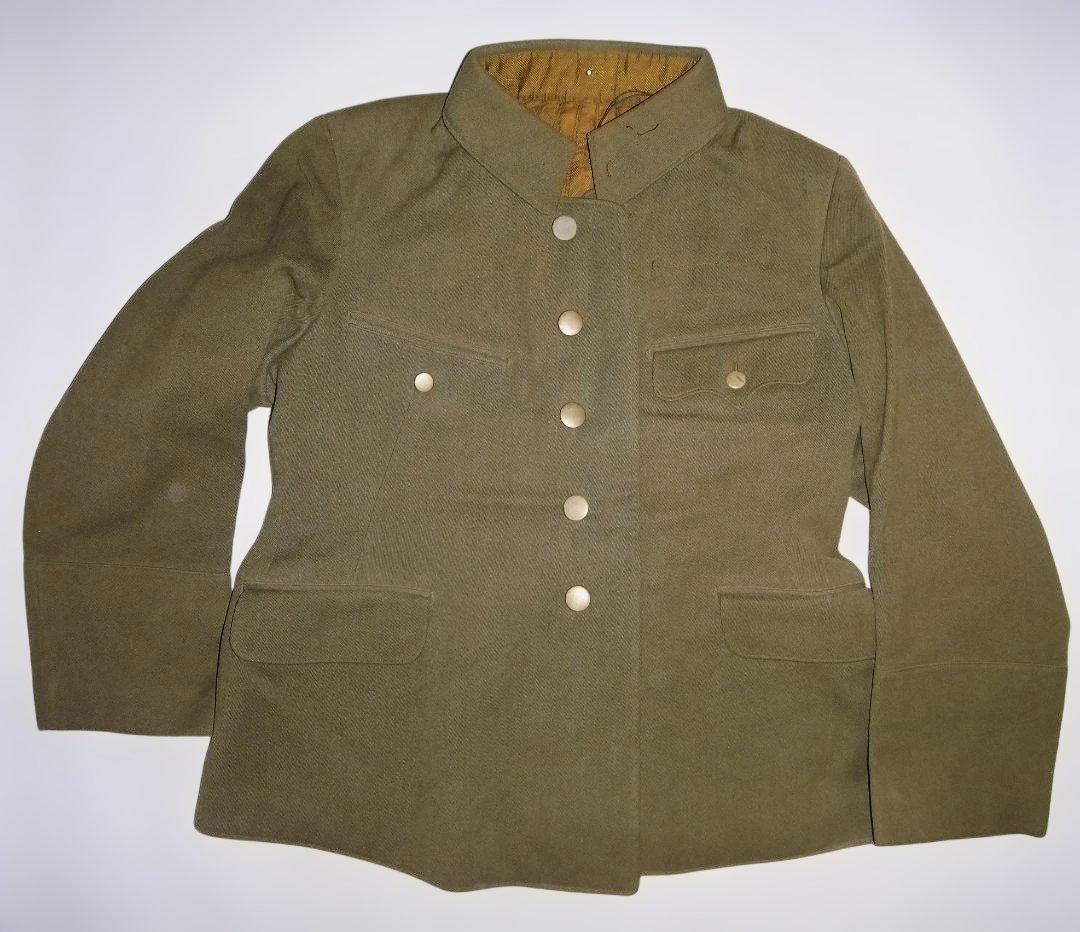 た*こ様 旧日本陸軍「将校用　九八式軍衣袴　制服上下」中古品