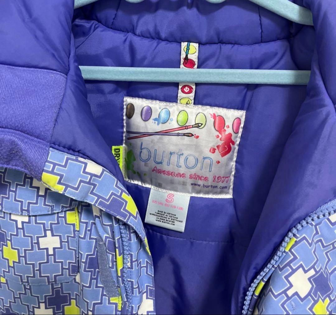 キッズ　バートン　上下　スノーボードウェア　120