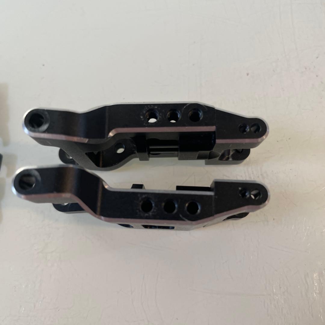 ヨコモ足回りセット　アジャスタブルアームとブラスリヤキャリア