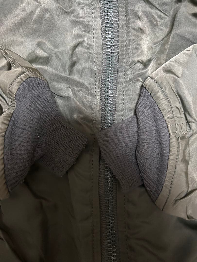 旧タグ・USA製/アルファインダストリーズ MA-1　フライトジャケット L