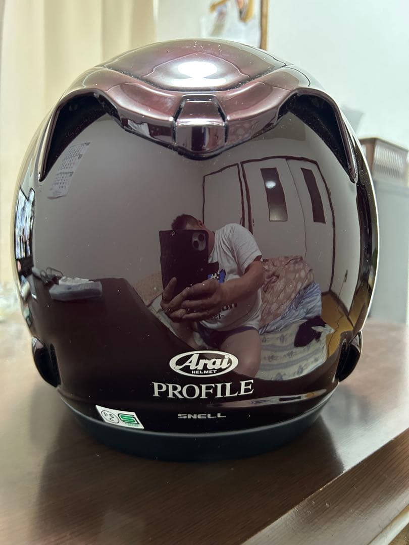 Arai フルフェイスヘルメット ワインレッド