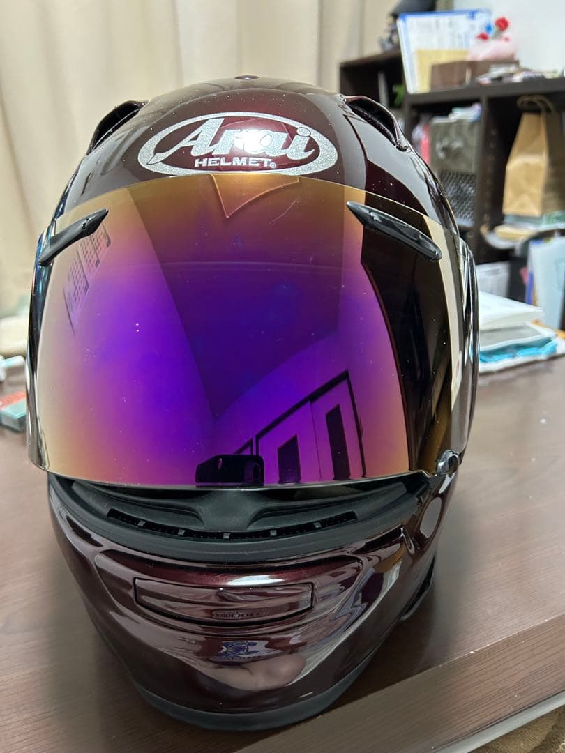 Arai フルフェイスヘルメット ワインレッド