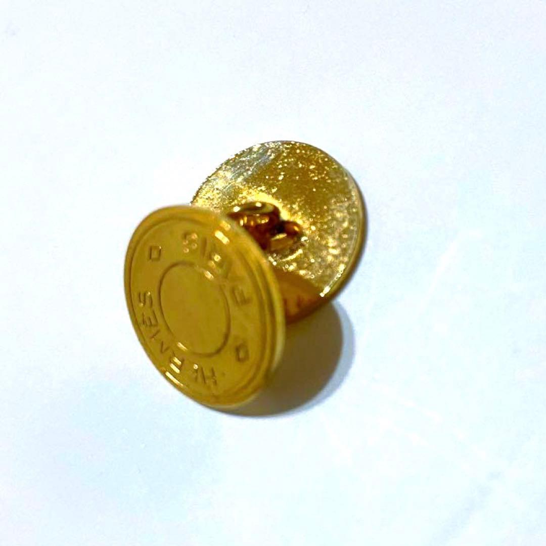 美品 ゴールド エルメス セリエ カフス カフリンクス 光沢感 定番 高級感