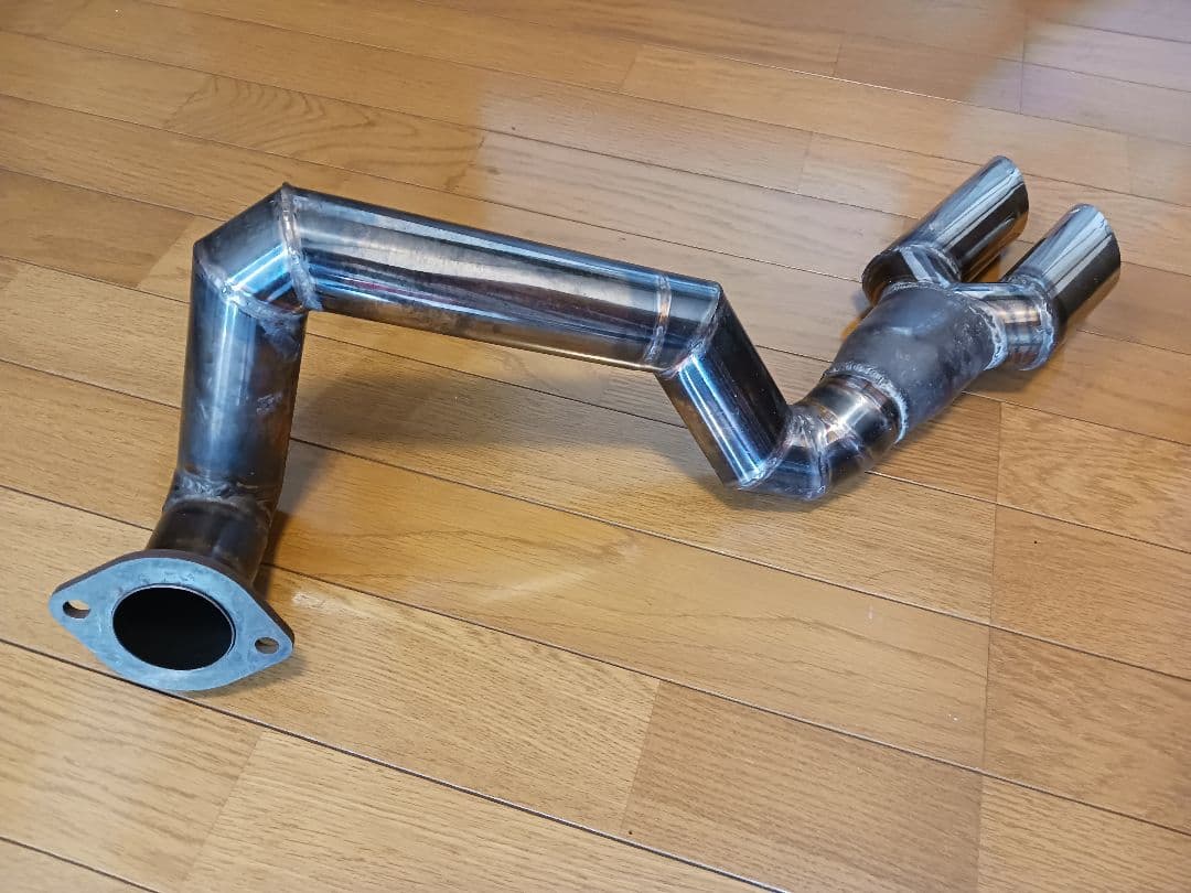 yoshi  ジムニー JA11 サイド出しマフラー　ステンレス