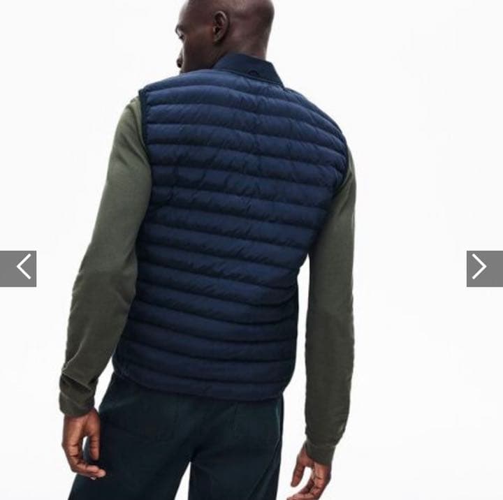 【Kanaさん専用】リブニットカラーダウンベスト