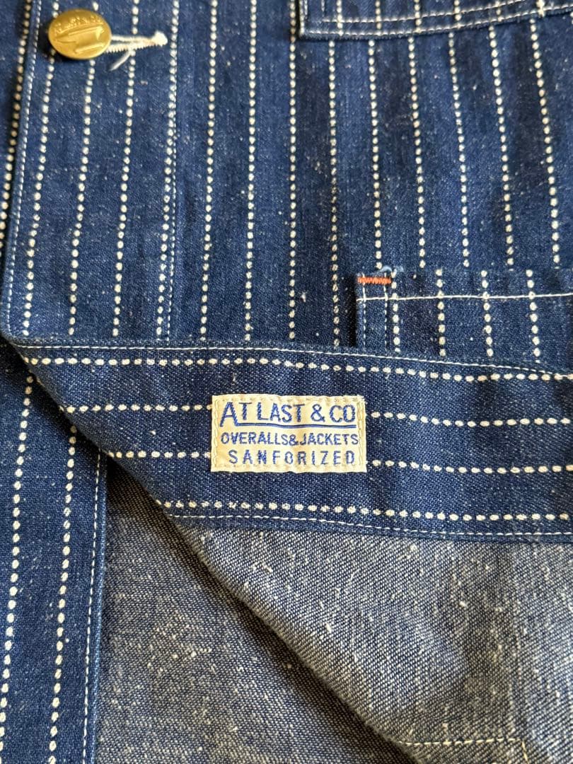 At Last ウォバッシュカバーオール