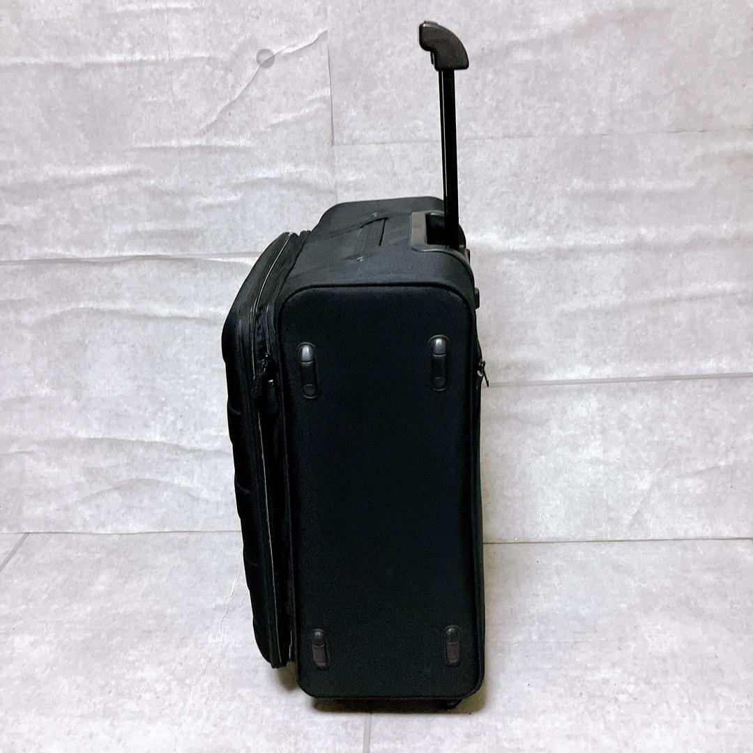 無印良品 ストッパー付き ソフトキャリーケース 63L ブラック スーツケース