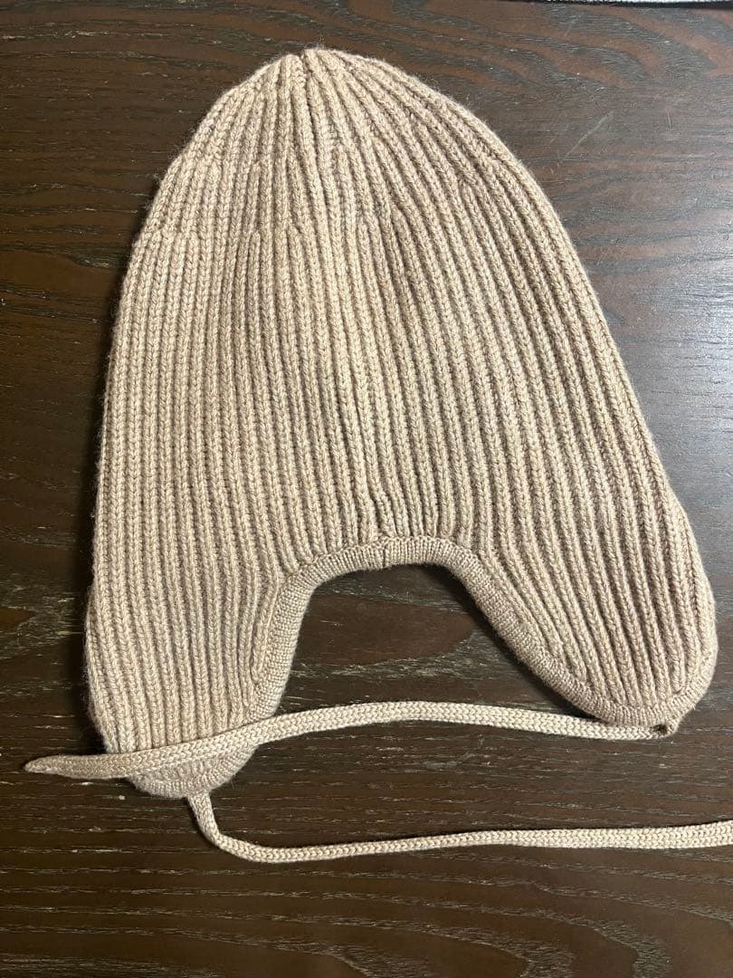 【新品未使用】plage flight ビーニー　ベージュ