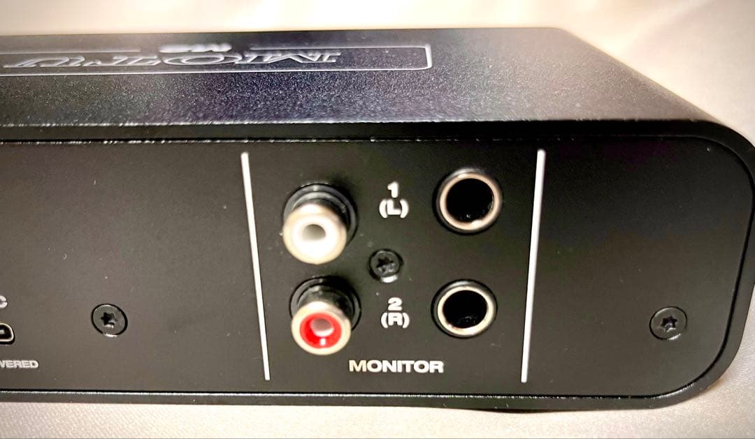 MOTU M2 オーディオインターフェース 動作確認済