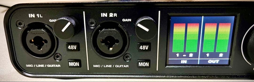 MOTU M2 オーディオインターフェース 動作確認済