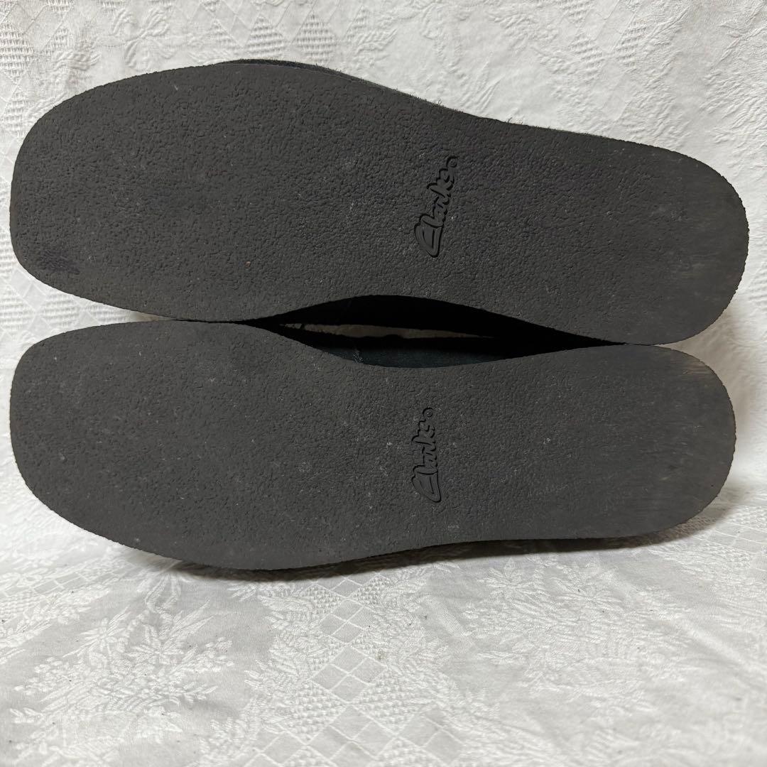 クラークス　ワラビーEVO　黒　27cm