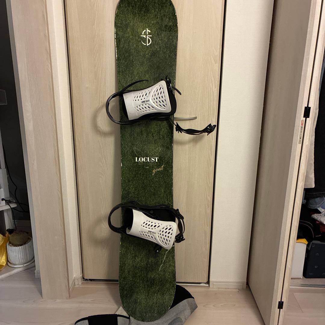 クロージャLOCUST goat 154cm スノーボード グリーン