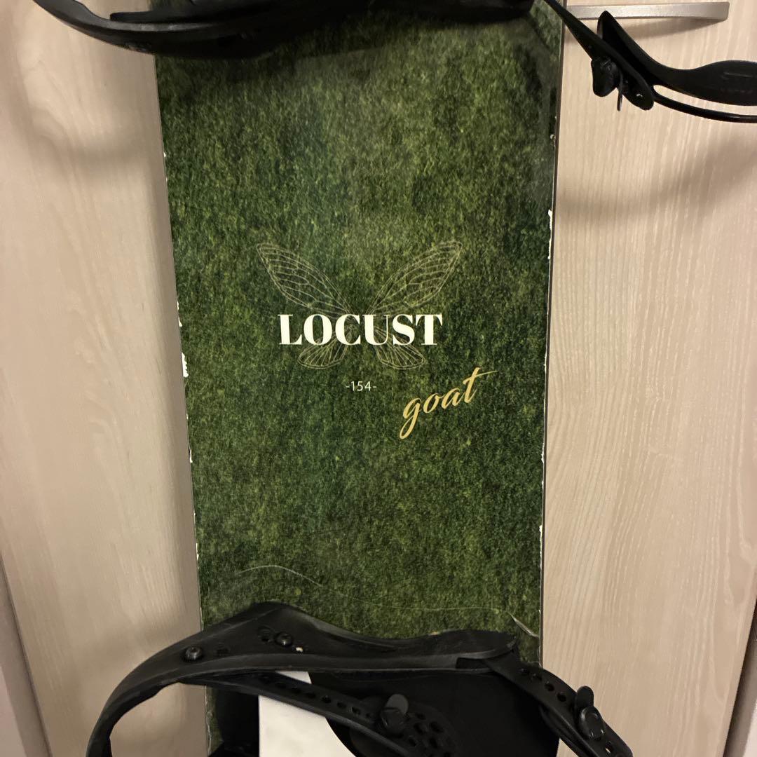クロージャLOCUST goat 154cm スノーボード グリーン
