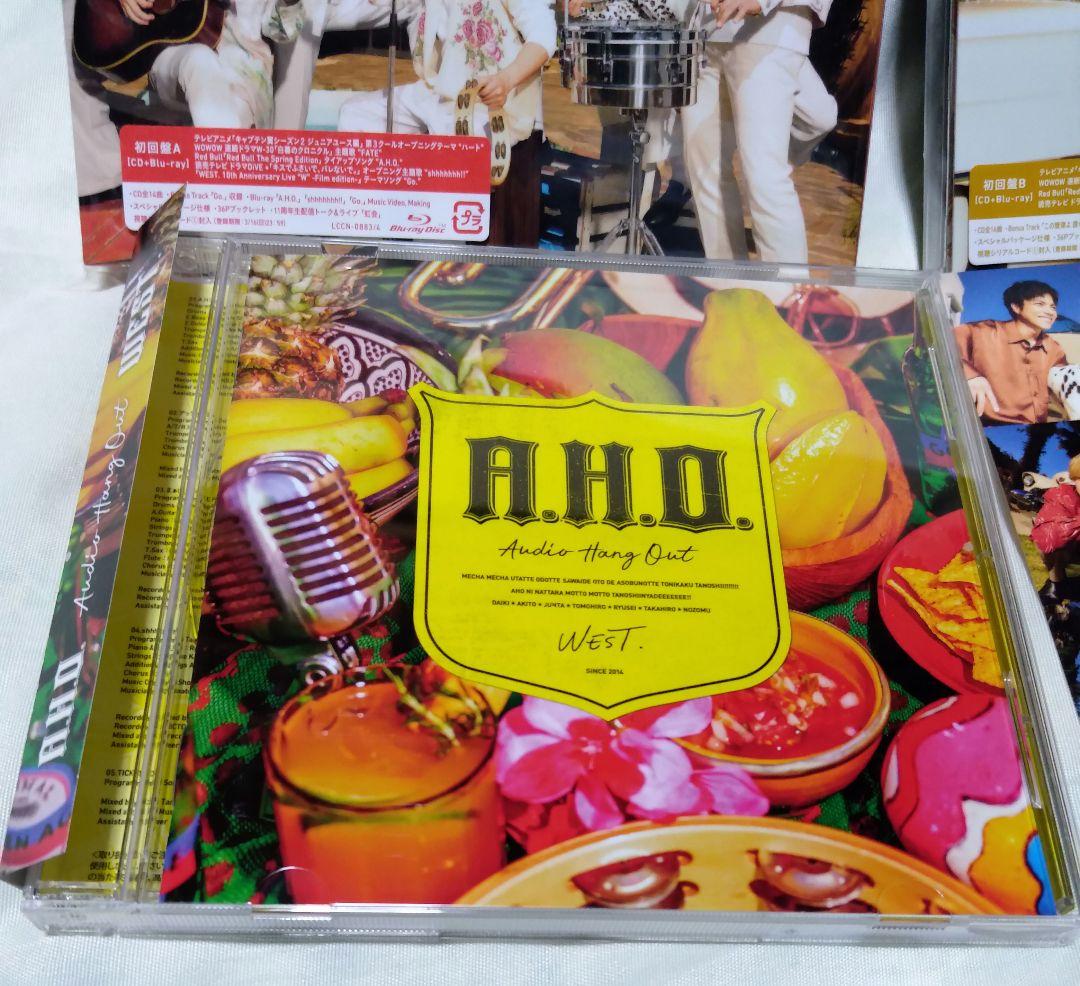 west A.H.O. (初回AB通常盤) (CDBlu-ray) ステッカー付