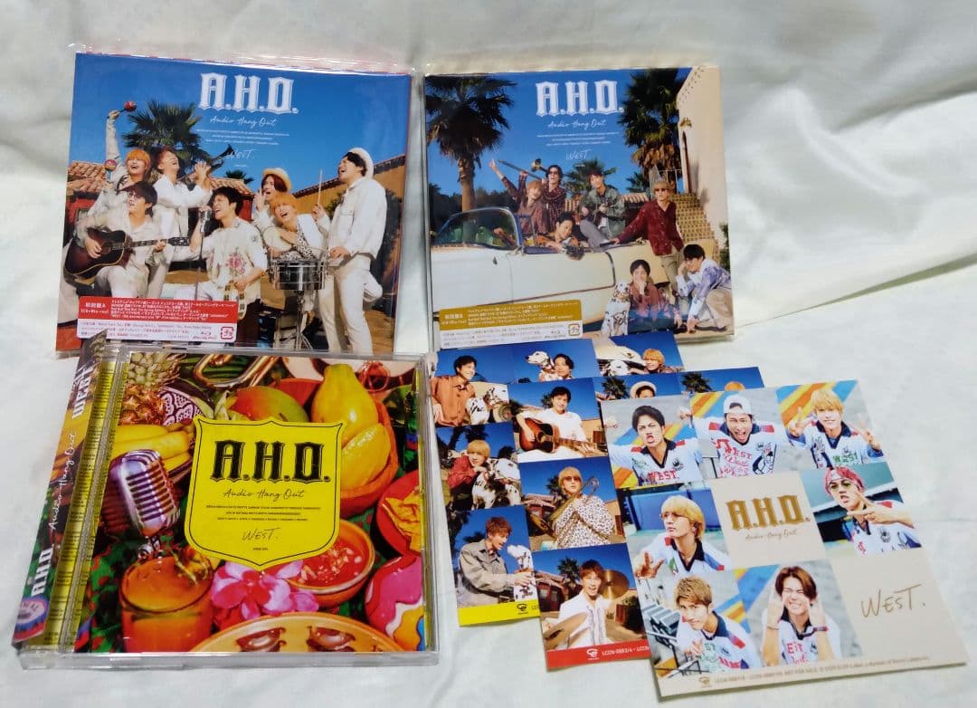 west A.H.O. (初回AB通常盤) (CDBlu-ray) ステッカー付