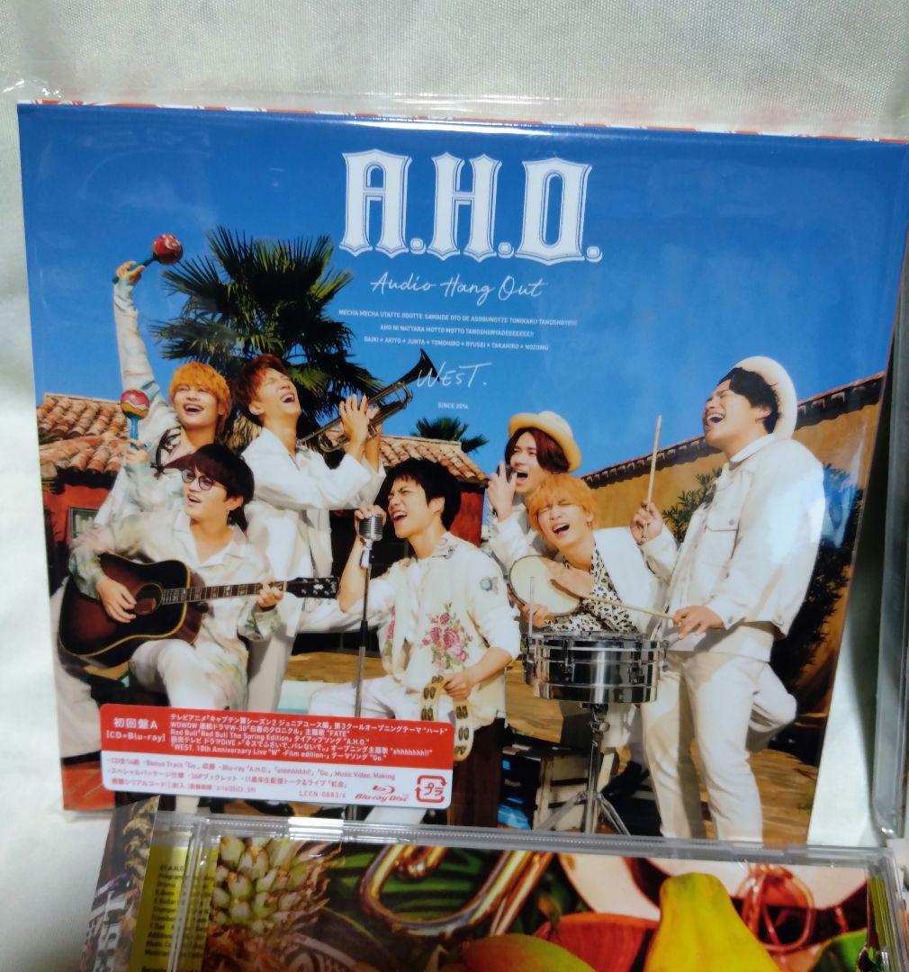 west A.H.O. (初回AB通常盤) (CDBlu-ray) ステッカー付