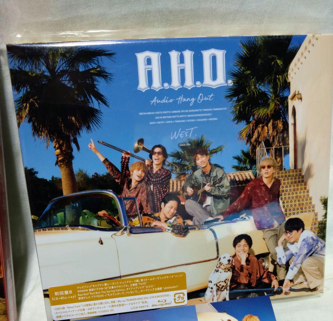west A.H.O. (初回AB通常盤) (CDBlu-ray) ステッカー付