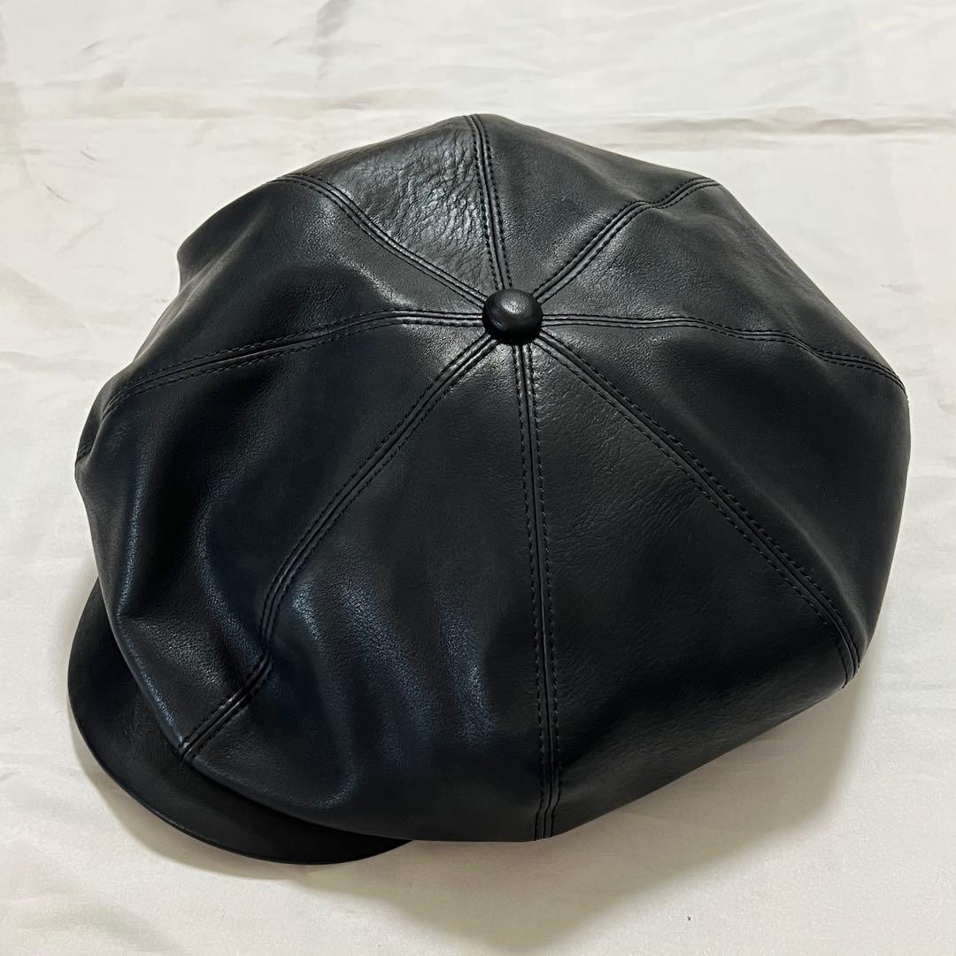 新品未使用 BRUNEL&Co. ブルーネル BS キャスケット レザー　42