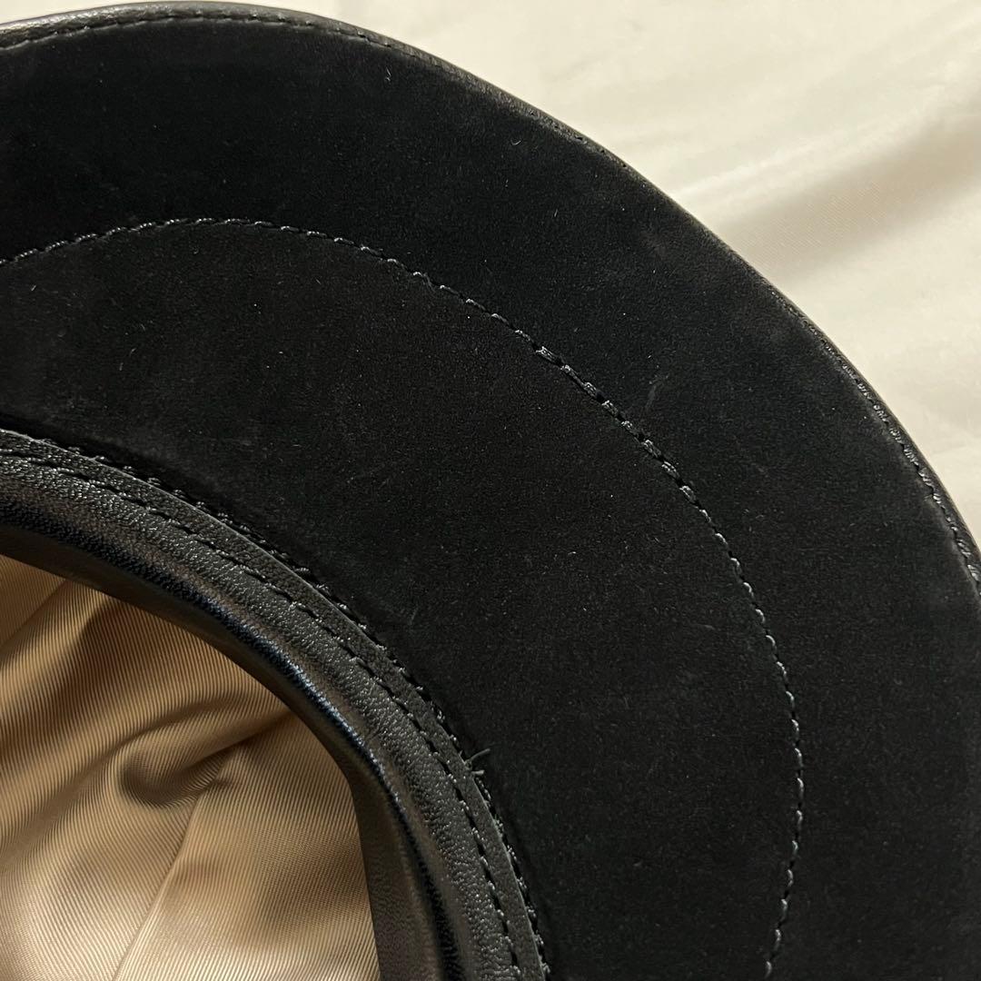 新品未使用 BRUNEL&Co. ブルーネル BS キャスケット レザー　42